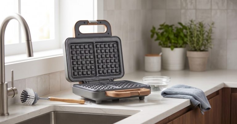 Can You Clean a Waffle Maker in the Sink With Water?