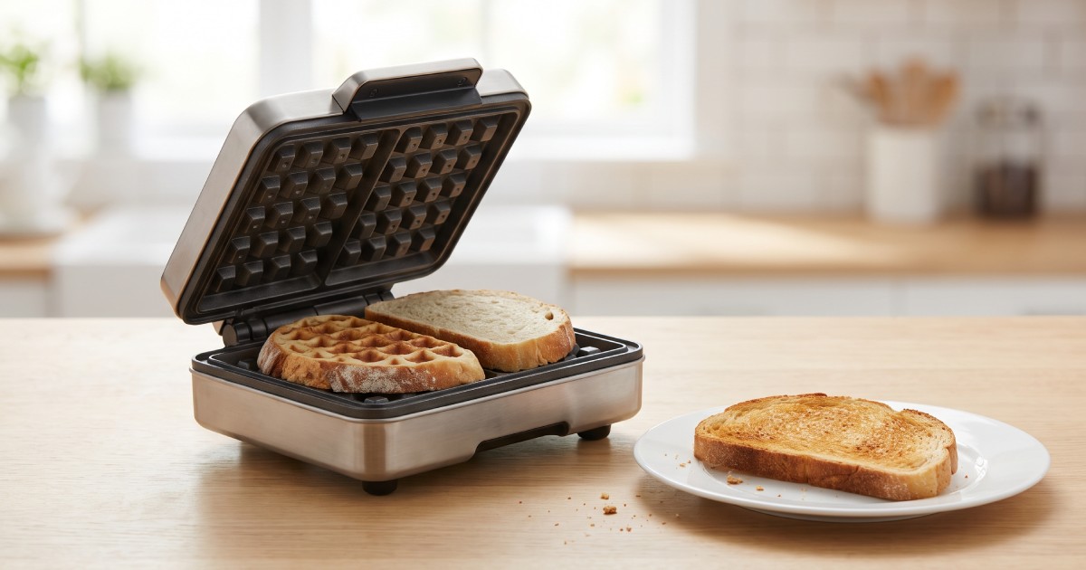 Can a Waffle Maker Be Used to Toast Bread